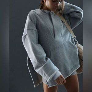 #3 NWT Free People Free Spirit Tunic in Heather Grey